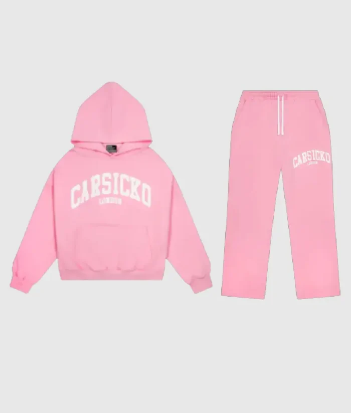 Carsicko Tracksuit Pink