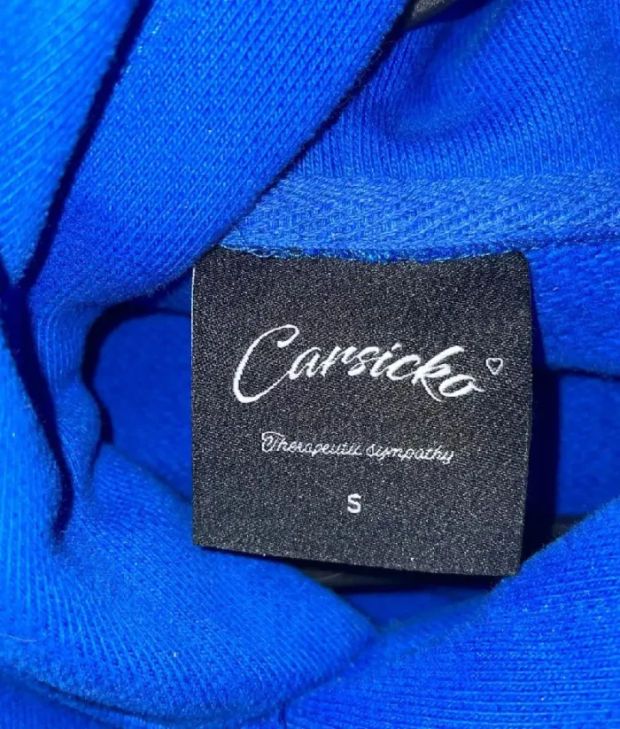 Carsicko Men’s Blue Hoodie