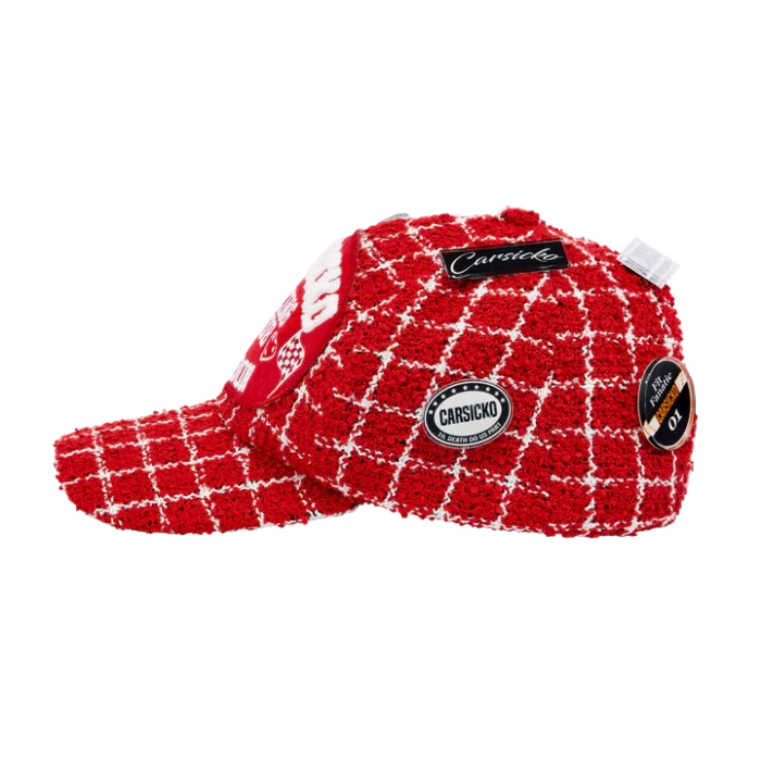 CARSICKO FTP RACING CLUB CAP RED/WHITE