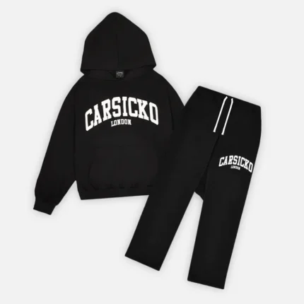 Carsicko London Tracksuit - Black/White