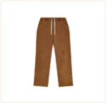 Carsicko Cybe Track Pants Washed Brown/Pink Wine