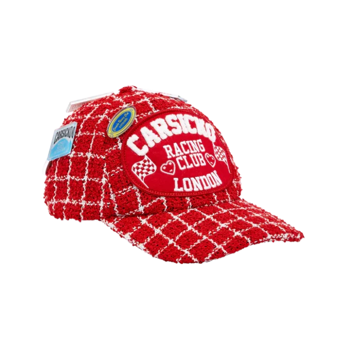 CARSICKO FTP RACING CLUB CAP RED/WHITE